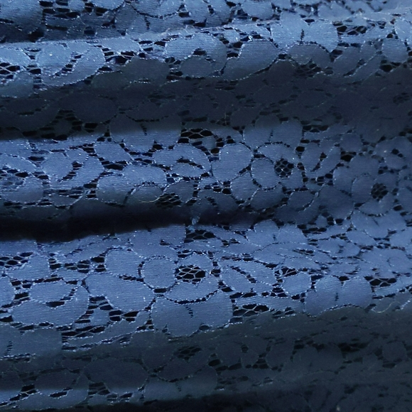 Final price - Lace navy blue dress - Picture 4 of 9